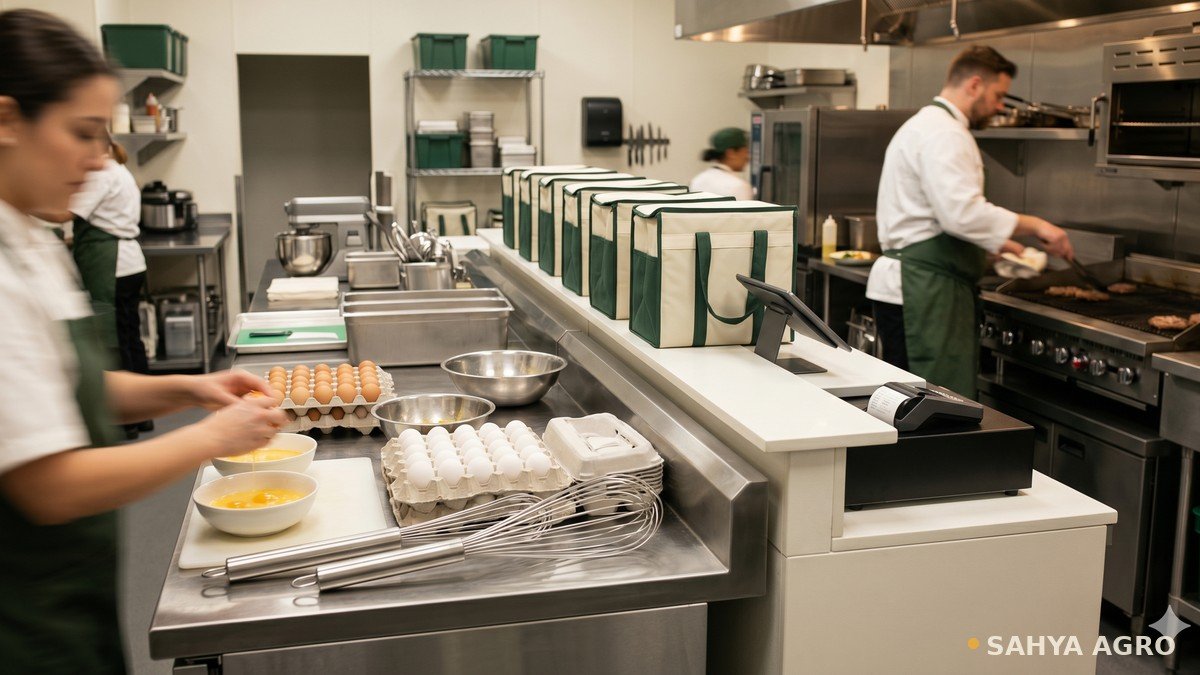 Sahya Agro — eggs for hotels, luxury hospitality