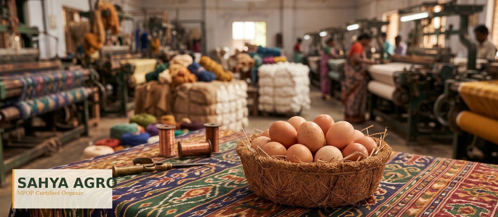 Sahya Agro — Tirupur textile cluster B2B